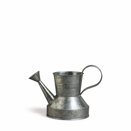 Small Watering Can in Galvanized Steel