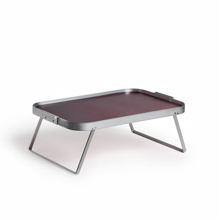 Lap Tray in Taproot with Silver Surrounds