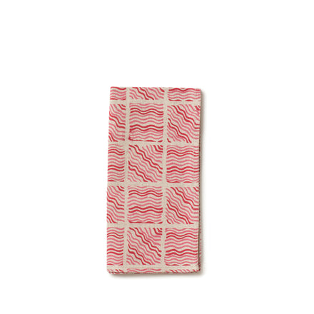 Neem Napkin in Ruby Red