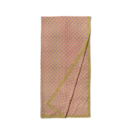Gauri Tablecloth in Grapefruit Pink