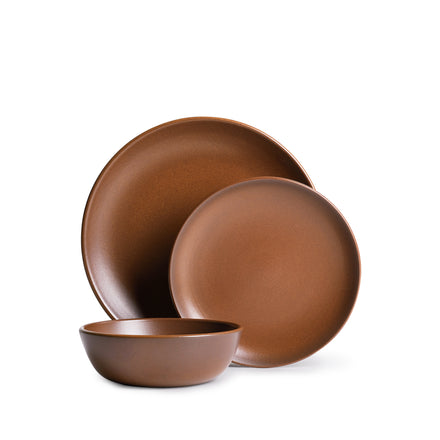 Redwood 3-Piece Dinnerware Set
