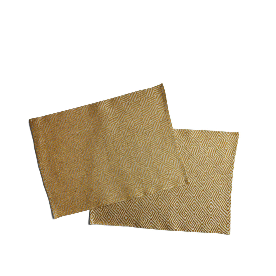 Rutig Strandrag Placemats in Umbra (Set of 2) Image 1