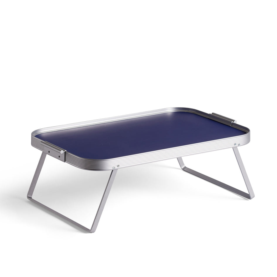 Lap Tray in Night Blue with Silver Surrounds Image 1