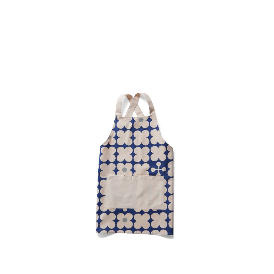 Scandi Candy Mini Pinny Apron in Inky Blue Image 1