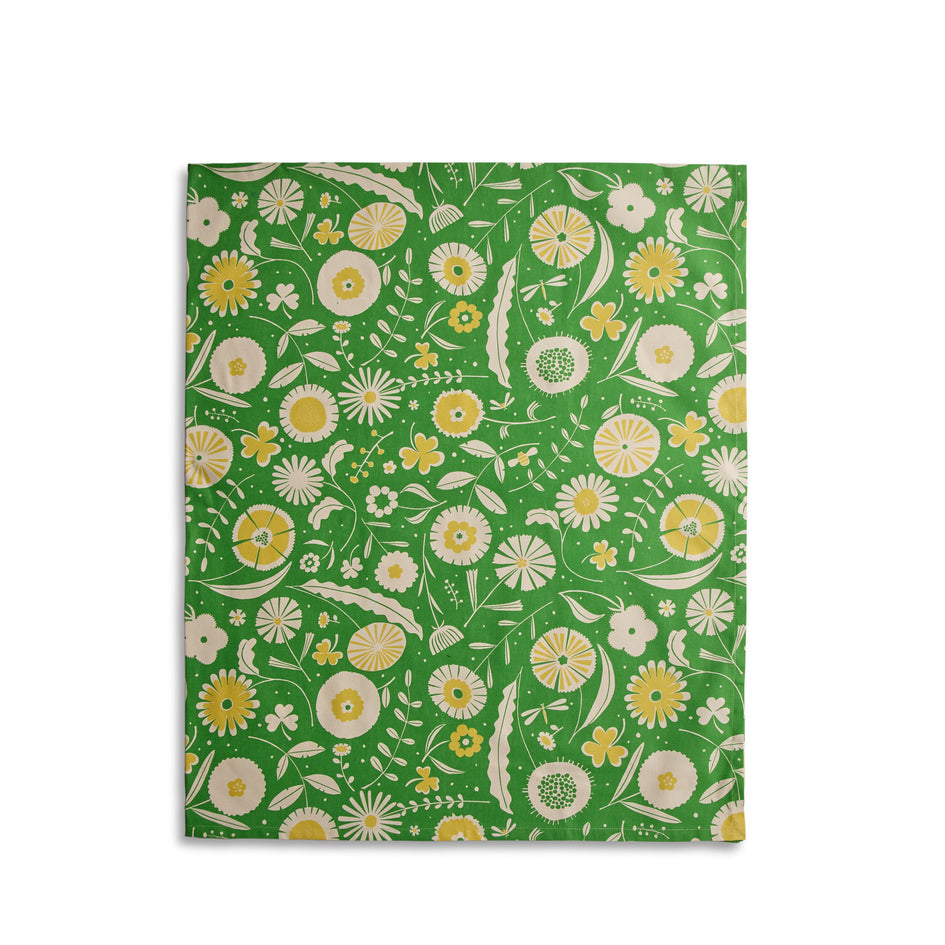 Flourish Tablecloth in Grass Green Image 1