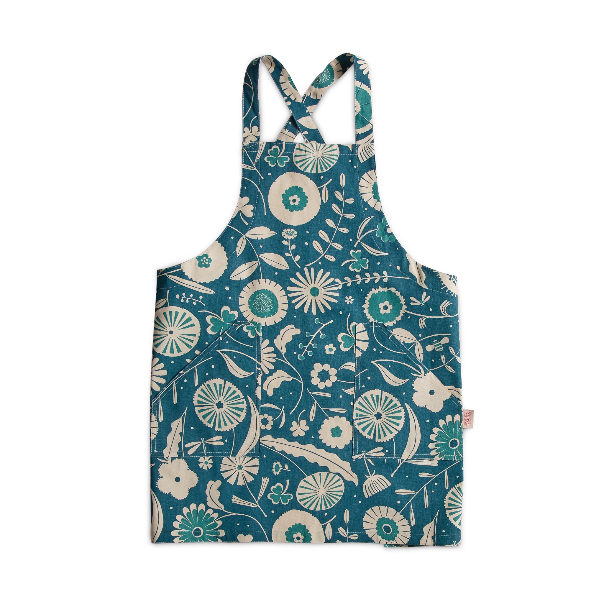 Flourish Apron in Midnight Zoom Image 1