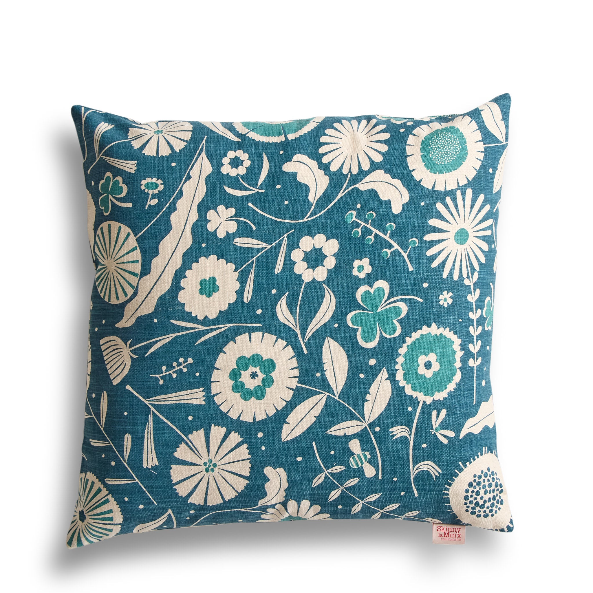Flourish Pillow in Midnight Zoom Image 1