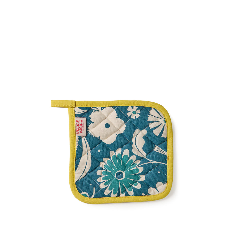 Flourish Pot Holder in Midnight Image 1