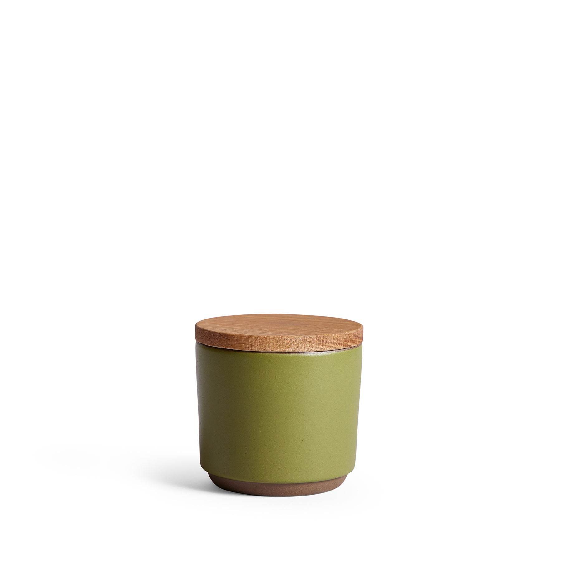 Container with Wooden Lid in Tomatillo Zoom Image 1