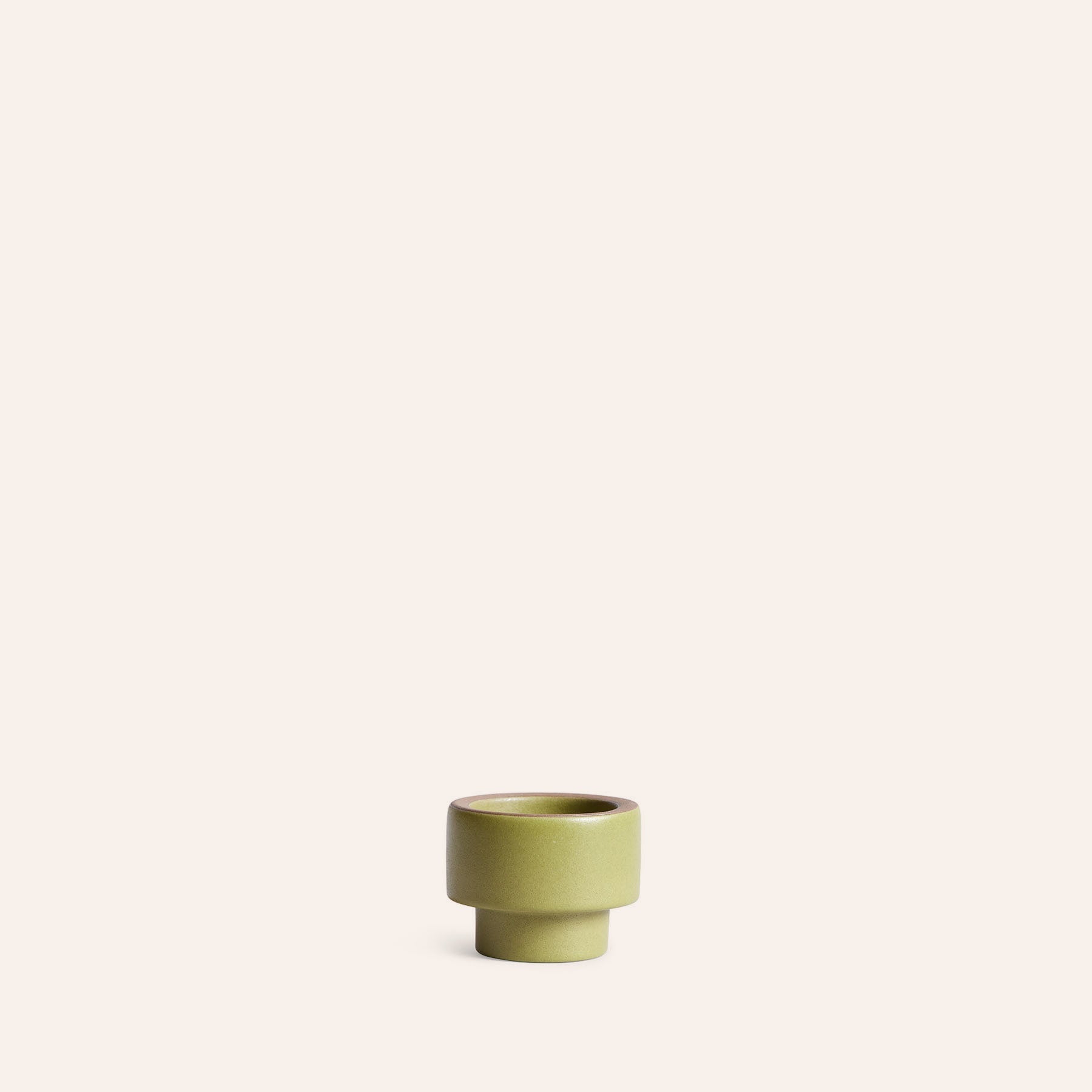 Candleholder in Tomatillo