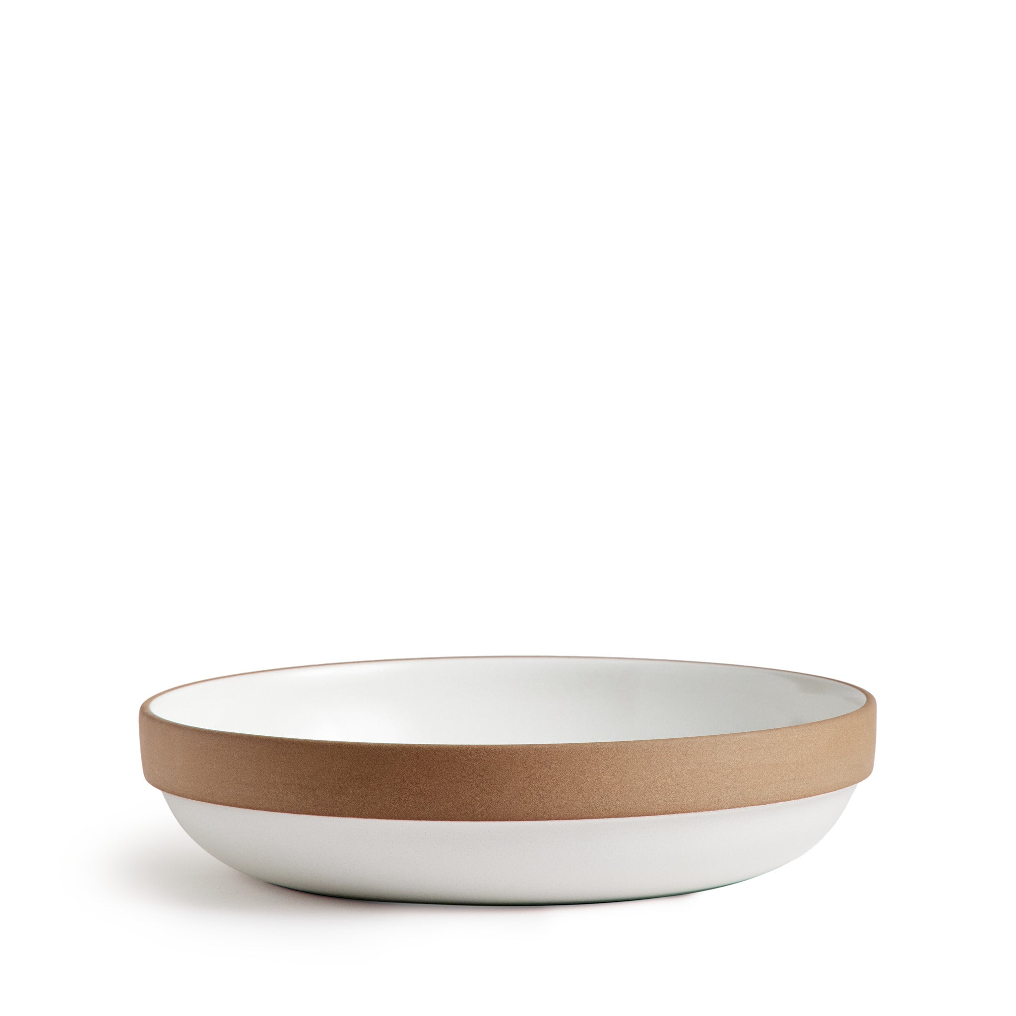 13" Rim Serving Bowl in Opaque White Zoom Image 1
