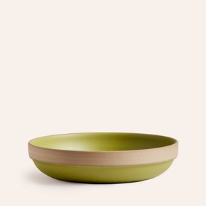 13" Rim Serving Bowl in Tomatillo