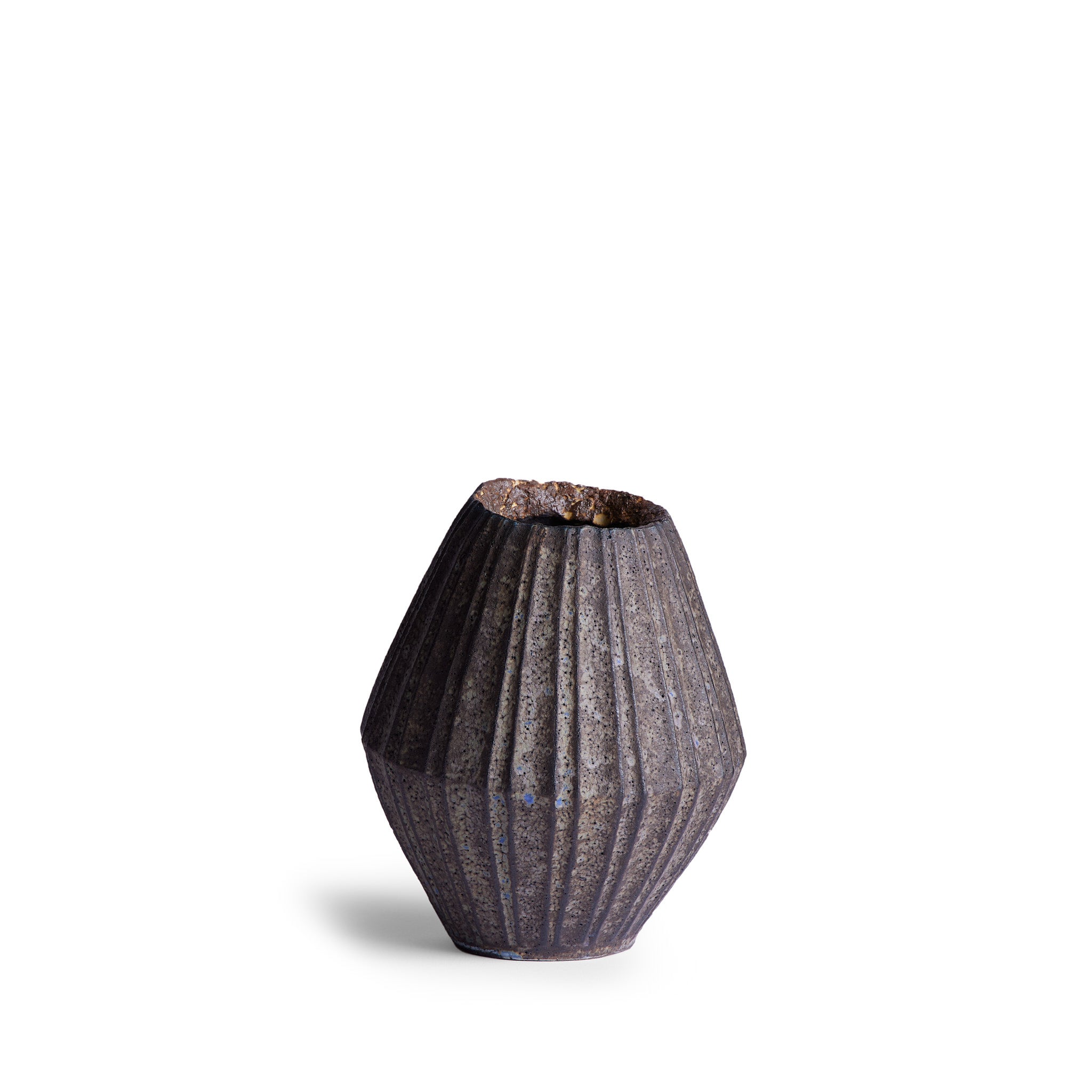 #8 Medium Indigo Imperfection Vessel Zoom Image 1
