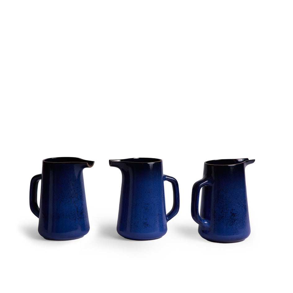 Large Pitcher in Moonstone and Midnight Image 2