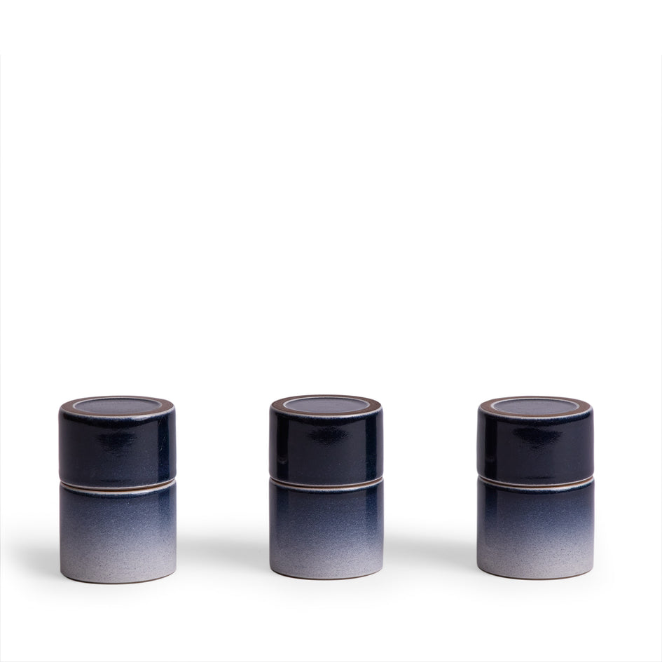 Matchstick Holder in Midnight and Mid-Century White Image 3