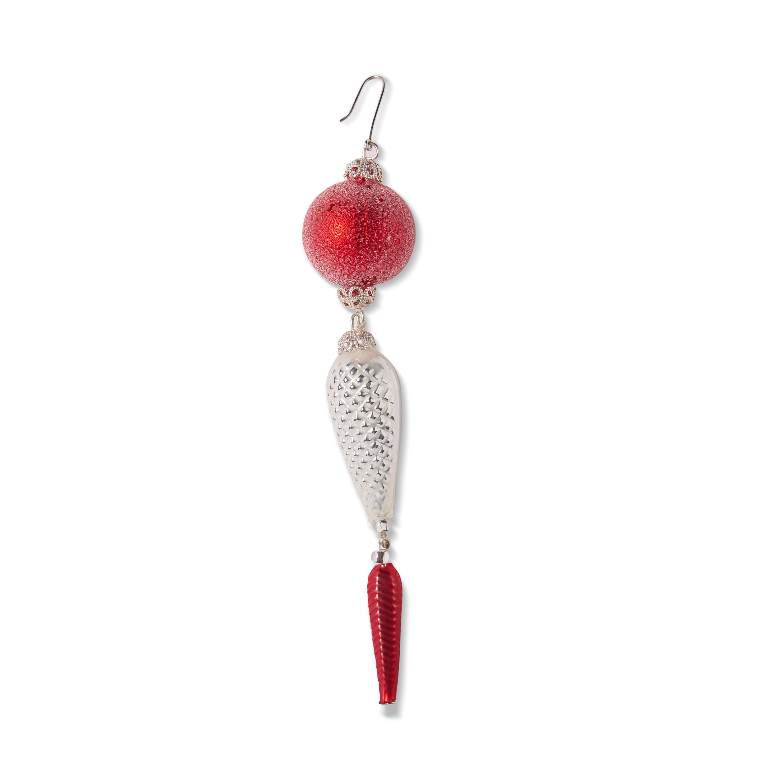 Drops Ornament in Red Zoom Image 1