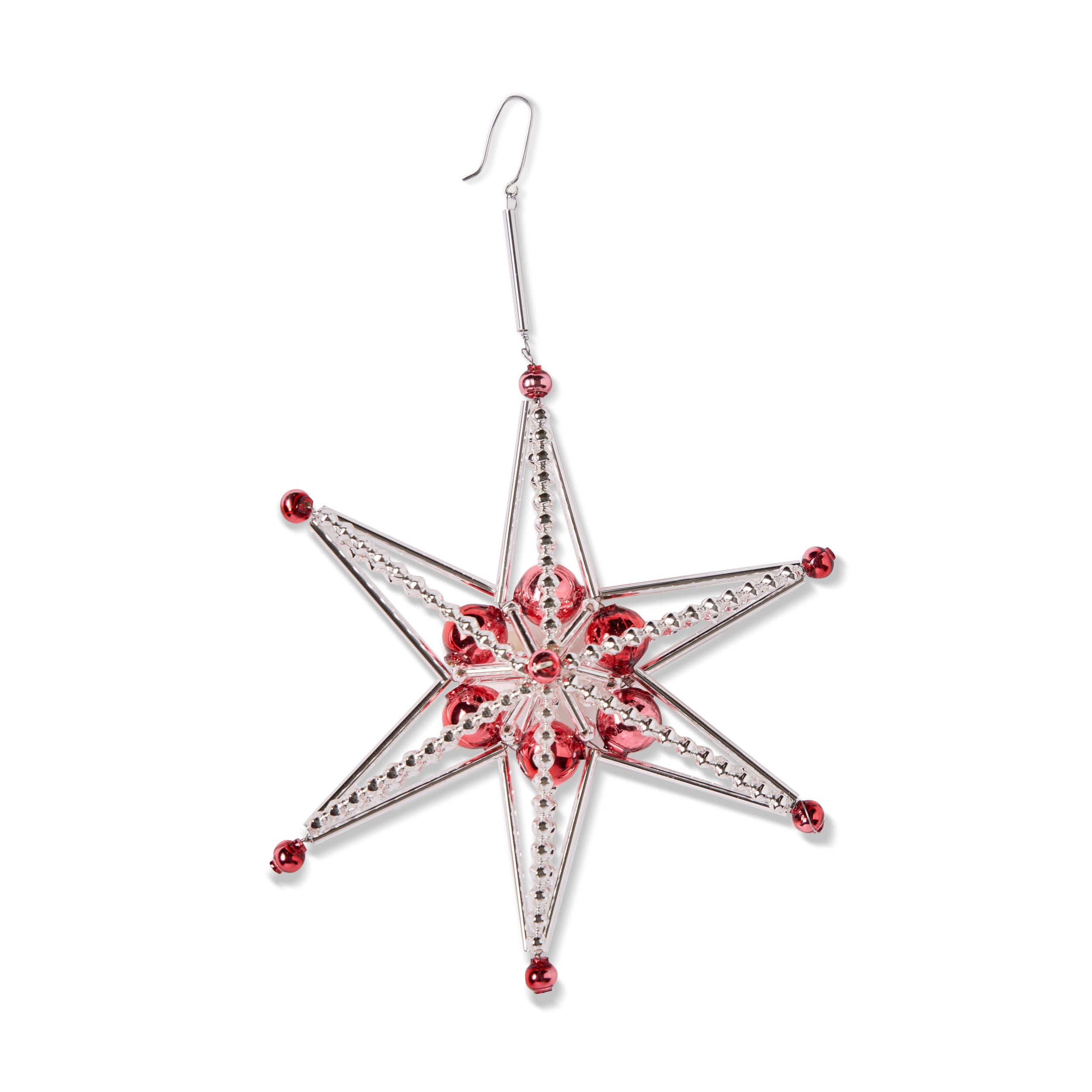 Star Ornament in Red Zoom Image 1