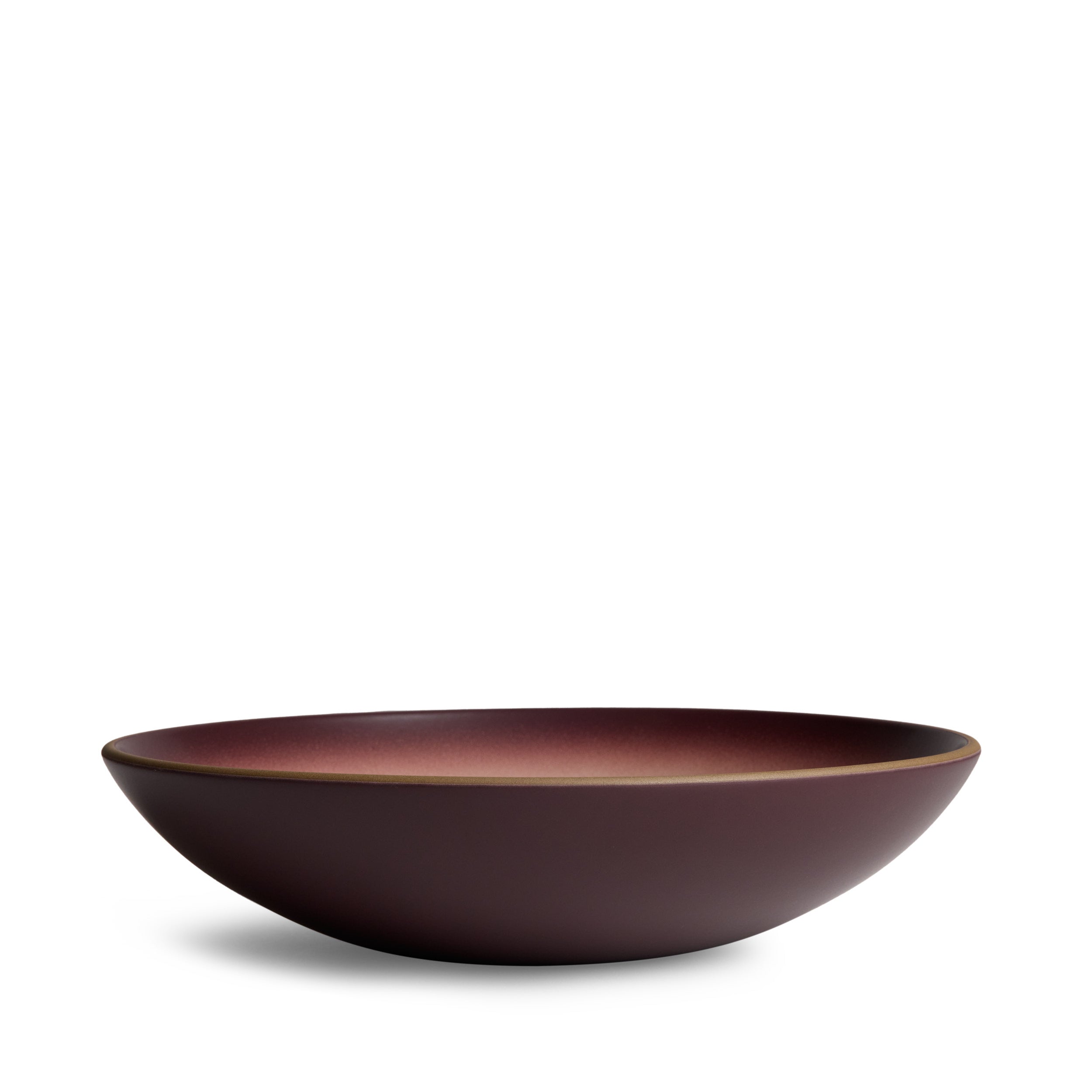 Shallow Salad Bowl in Taproot Fade Zoom Image 1