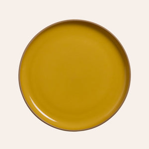 Coupe Serving Platter in Sunflower Gloss