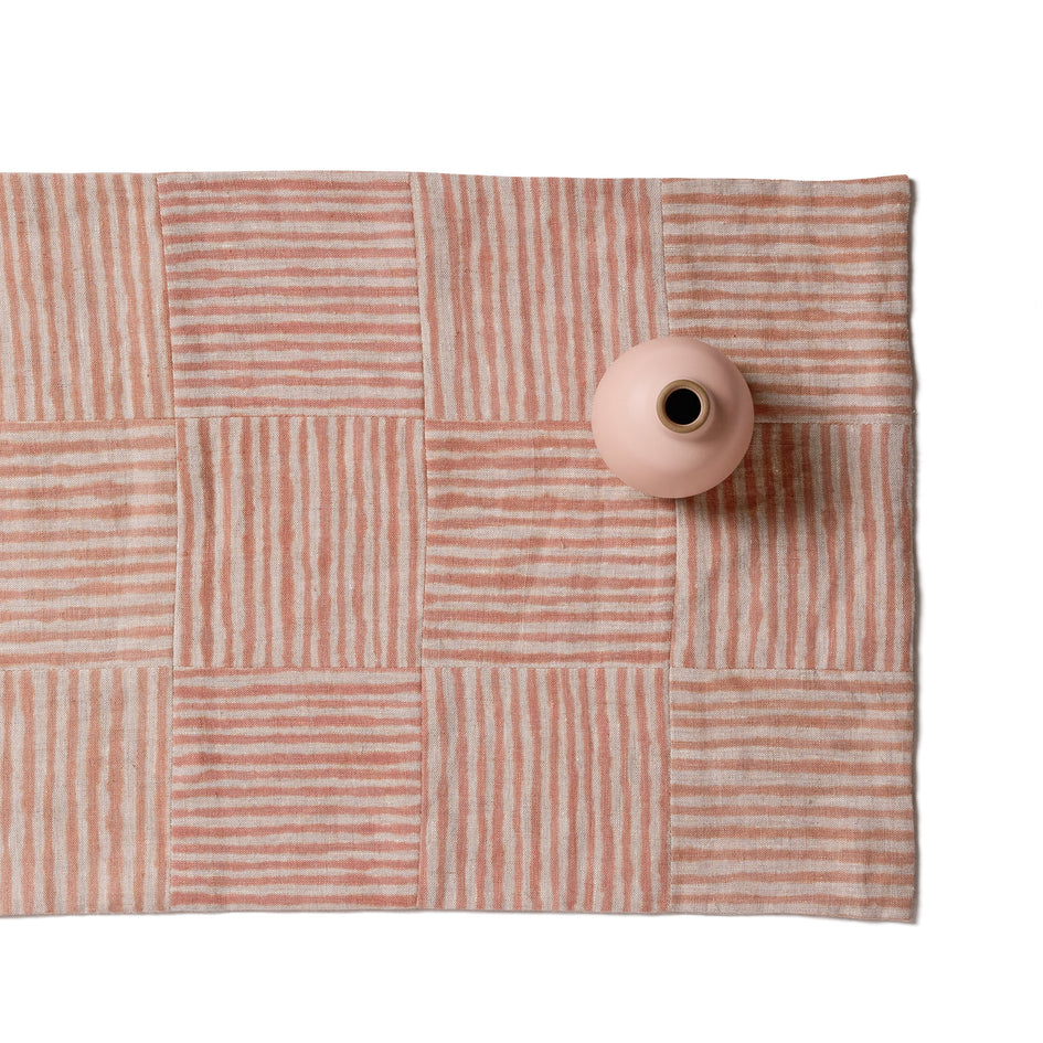 Patchwork Table Runner in Desert Image 1
