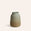 Wide Vase in White Pumice / Turmeric / Soapstone