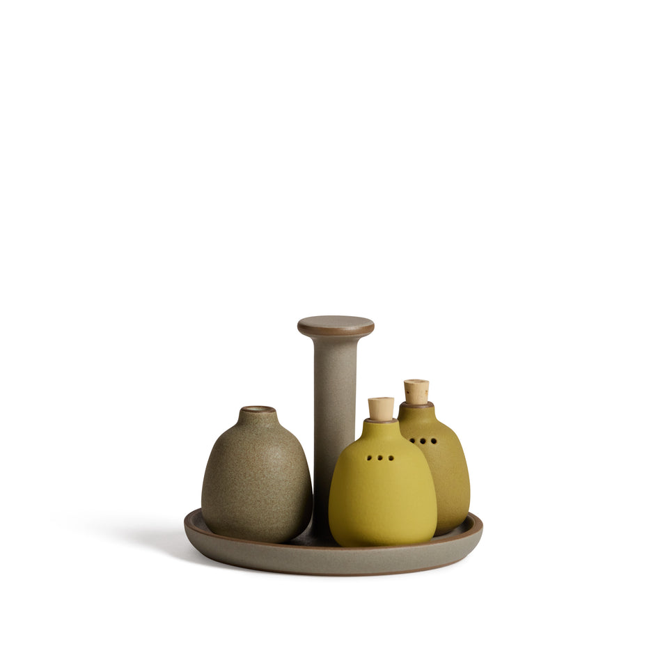 Shaker Caddy Set in Sagebrush / Ocher / Grove / Soapstone Image 1