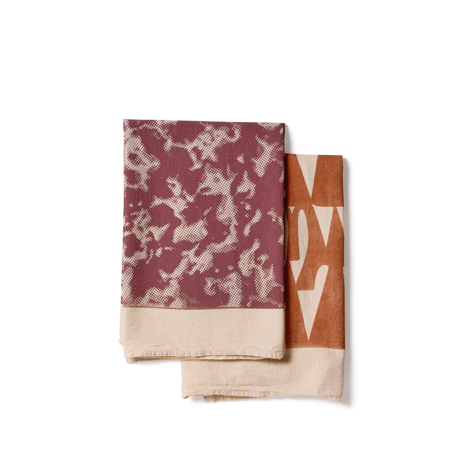 Tea Towels in Taproot and Desert (Set of 2) Image 1