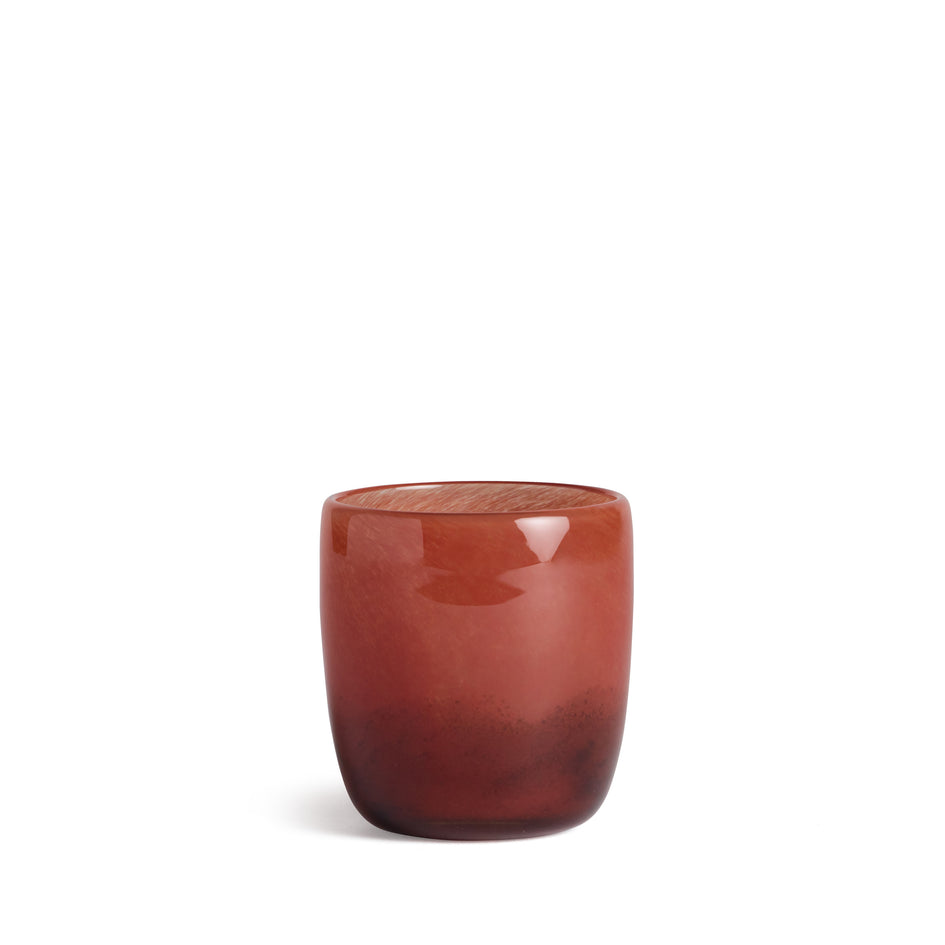 Two Tone Glass Cup in Grapefruit Image 1