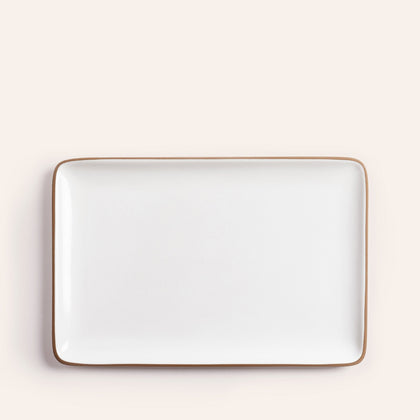9x14 Platter in Opaque White