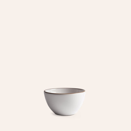 Dessert Bowl in Opaque White