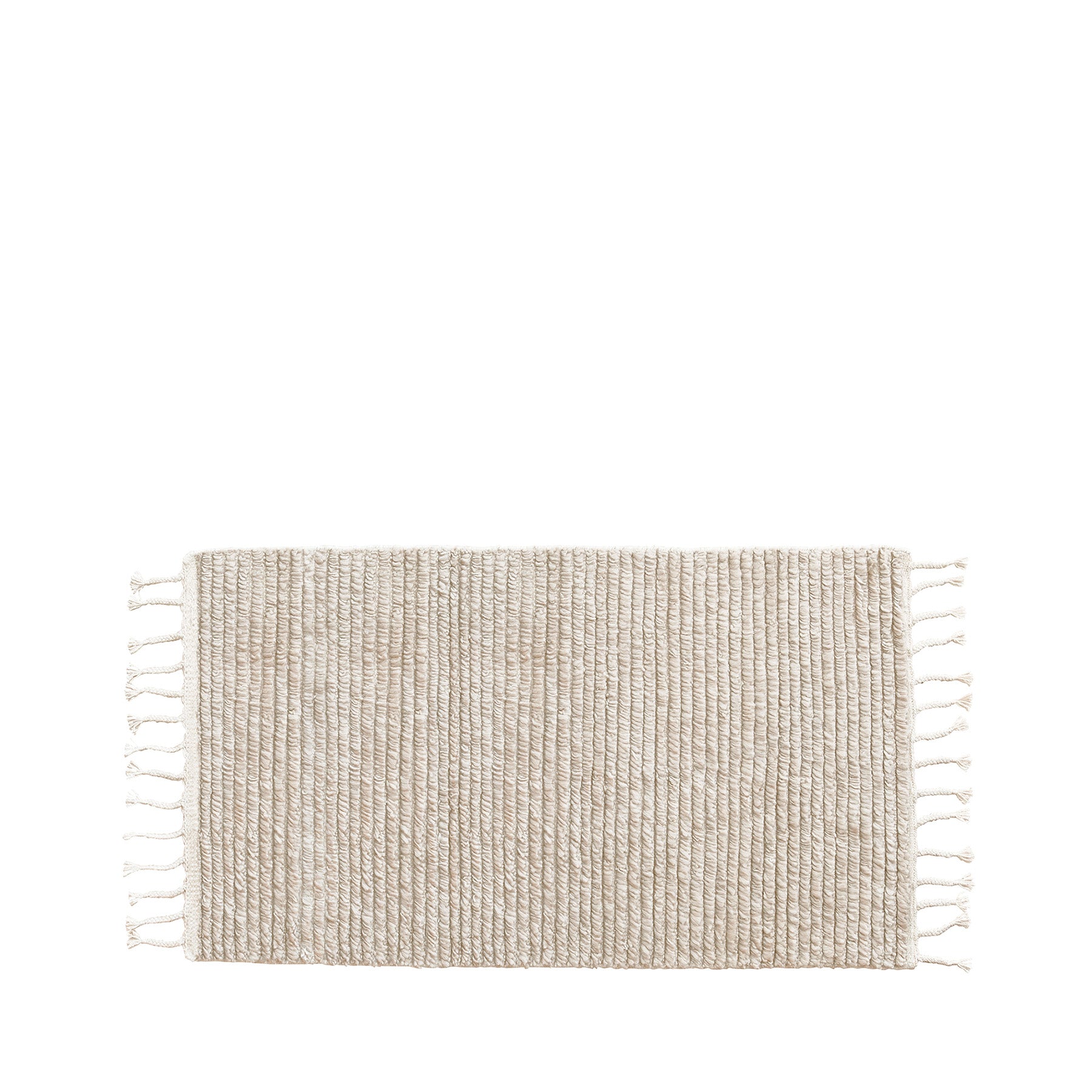 Malawi Rug in Oatmeal 24" W x 48" L Zoom Image 1