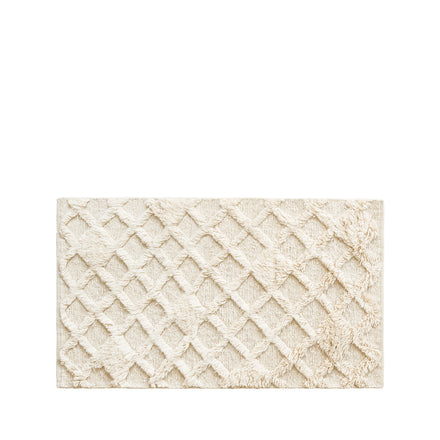 Ghan Rug in Milk 31" W x 55" L