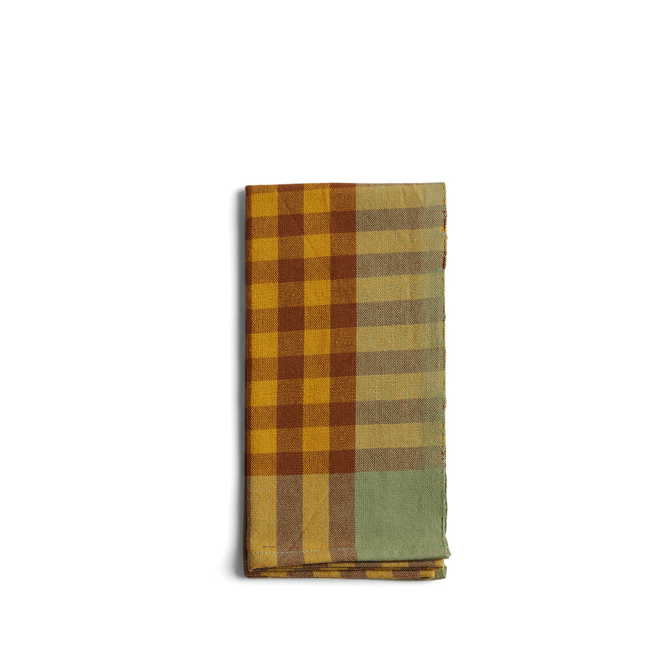 Grid Napkin in Acorn (Set of 2) Image 1