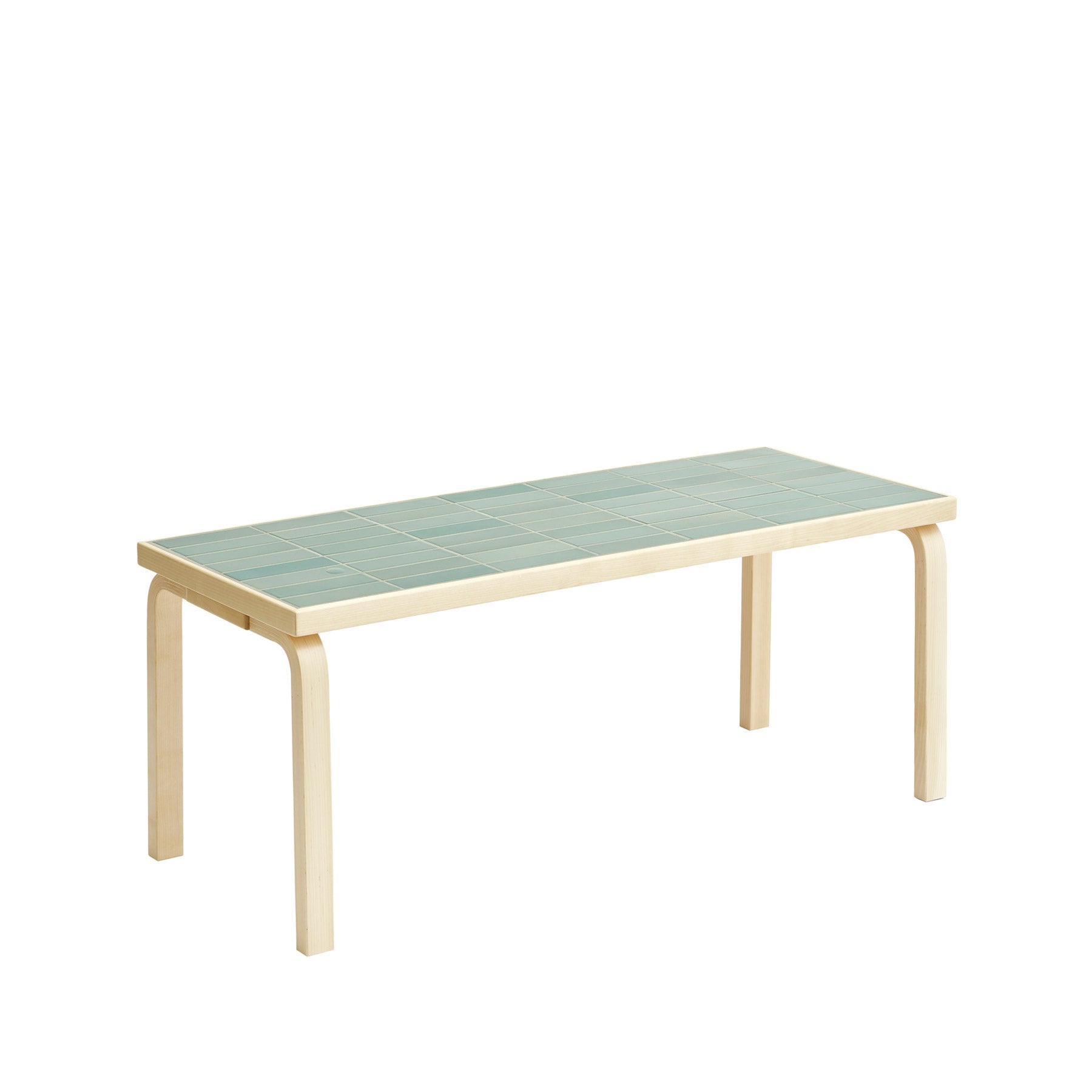 Tile Table Rectangular in Green+ Zoom Image 1