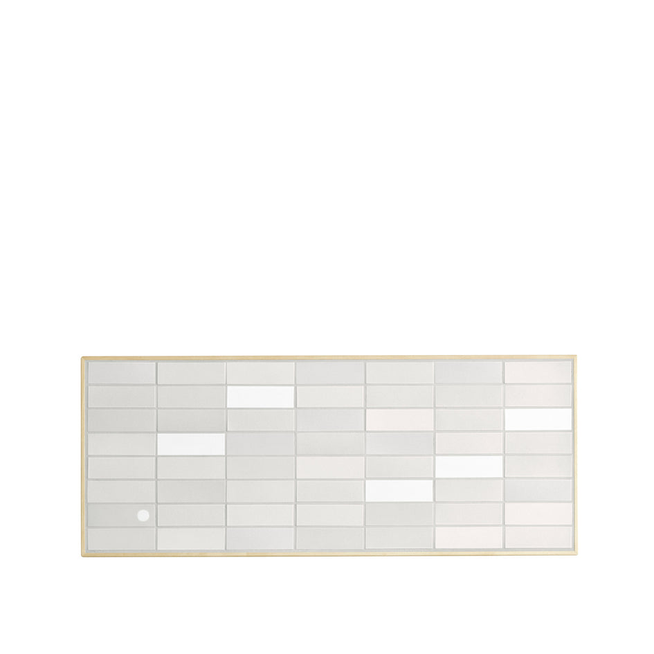 Tile Table Rectangular in White+ Image 2