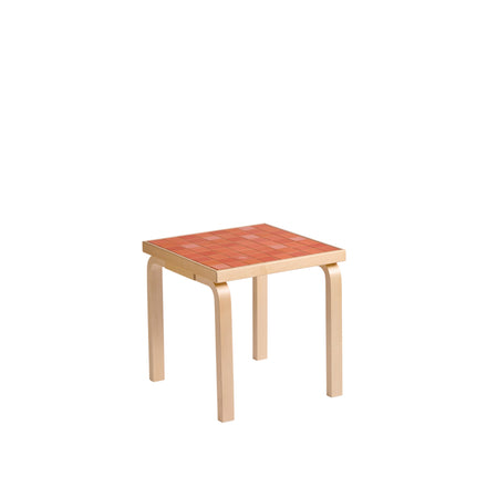 Tile Table Square in Red+