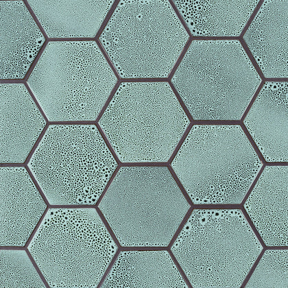 LG7 Sample in Opaque White-Antique Green