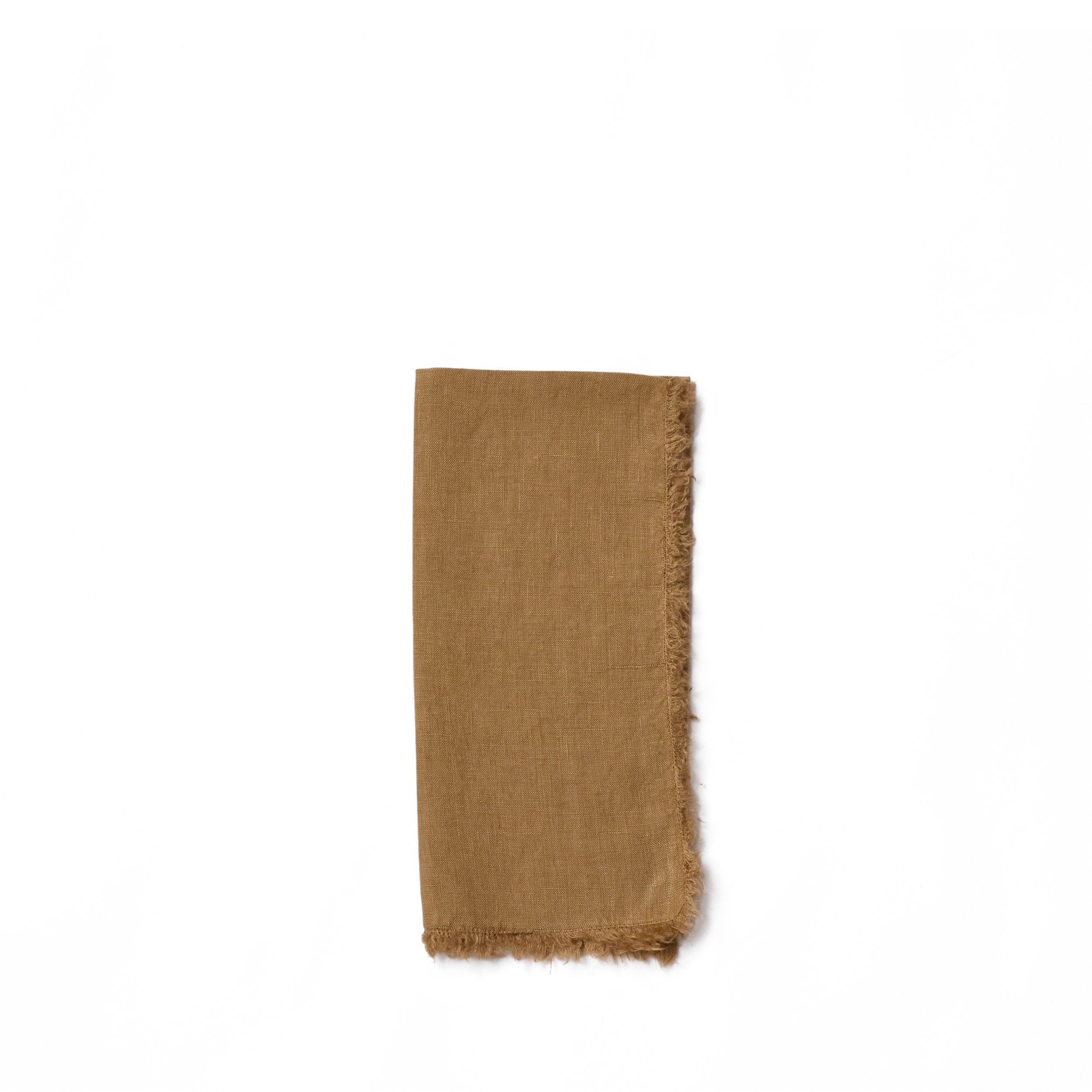 Tela Fringiato Napkin in Noce (Set of 2) Zoom Image 1