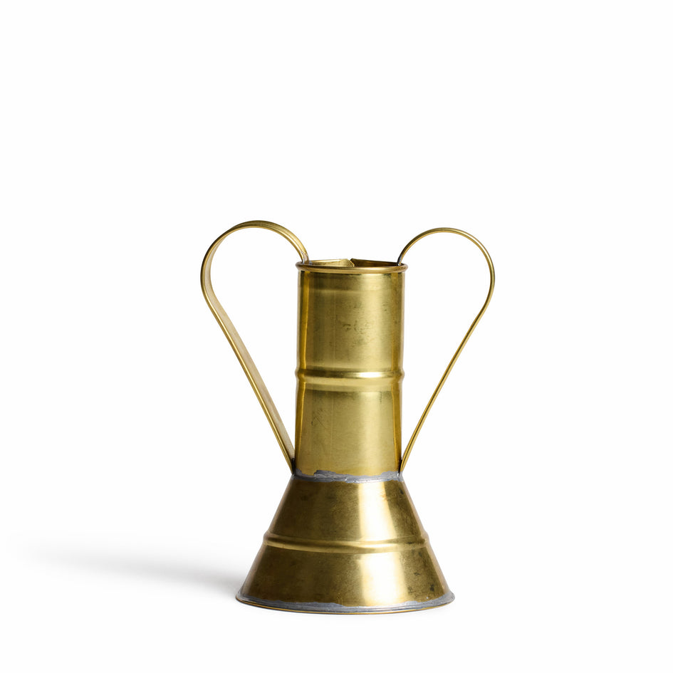 Small Vase III in Brass Image 1