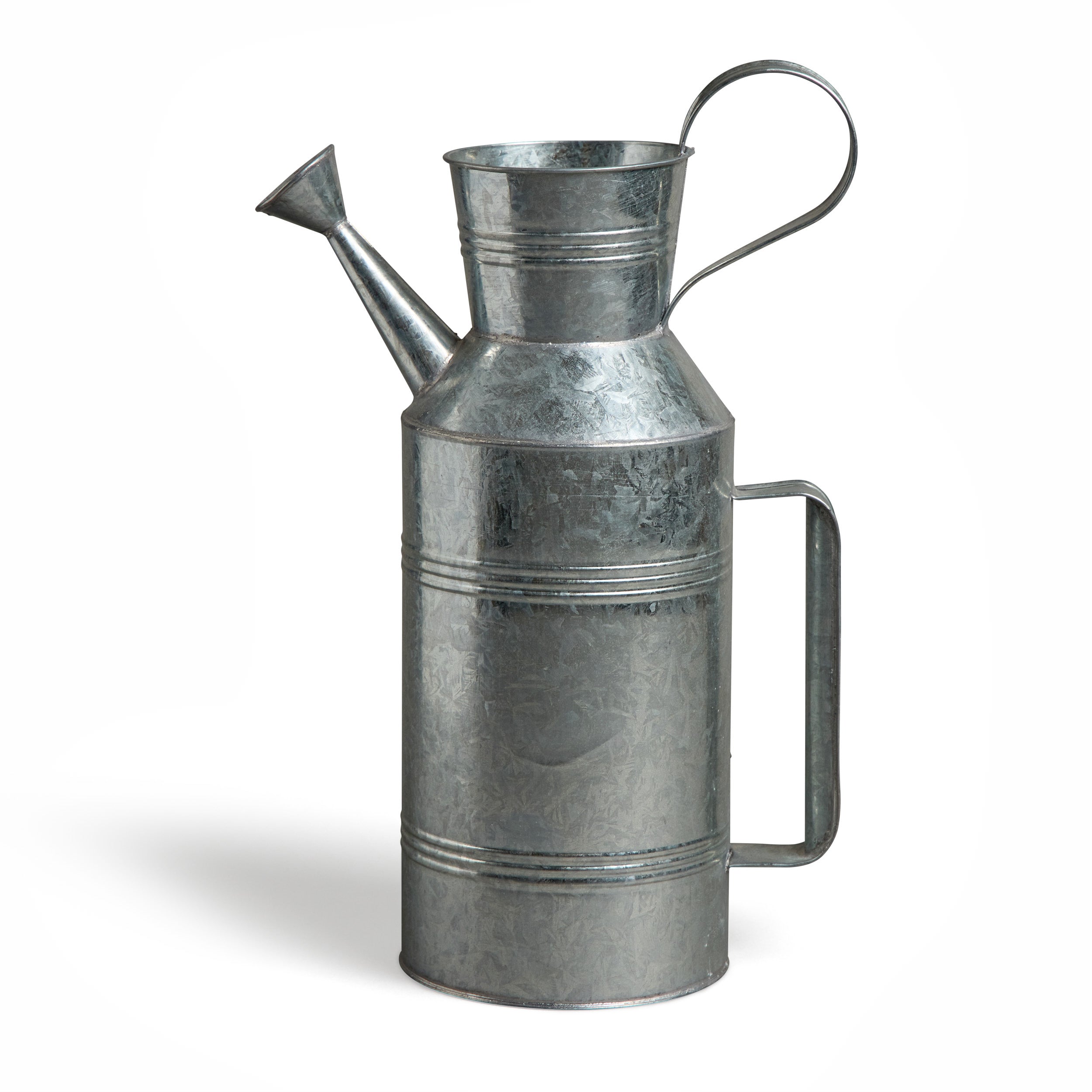 Large Watering Can in Galvanized Steel Zoom Image 1
