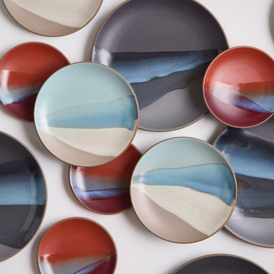 Annual Edition Dinner Plate in Indigo Landscape Image 3