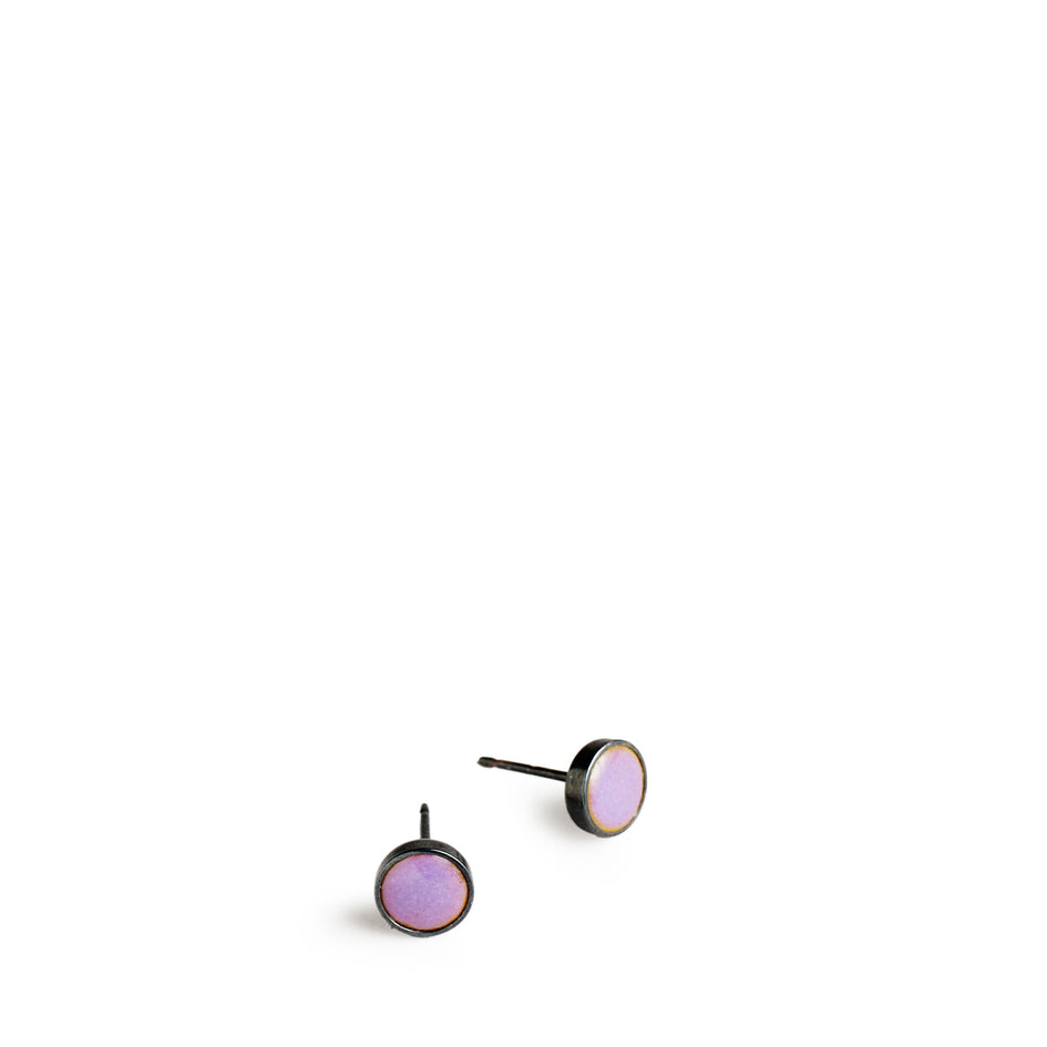 Frances Post Earrings in Thistle Image 1
