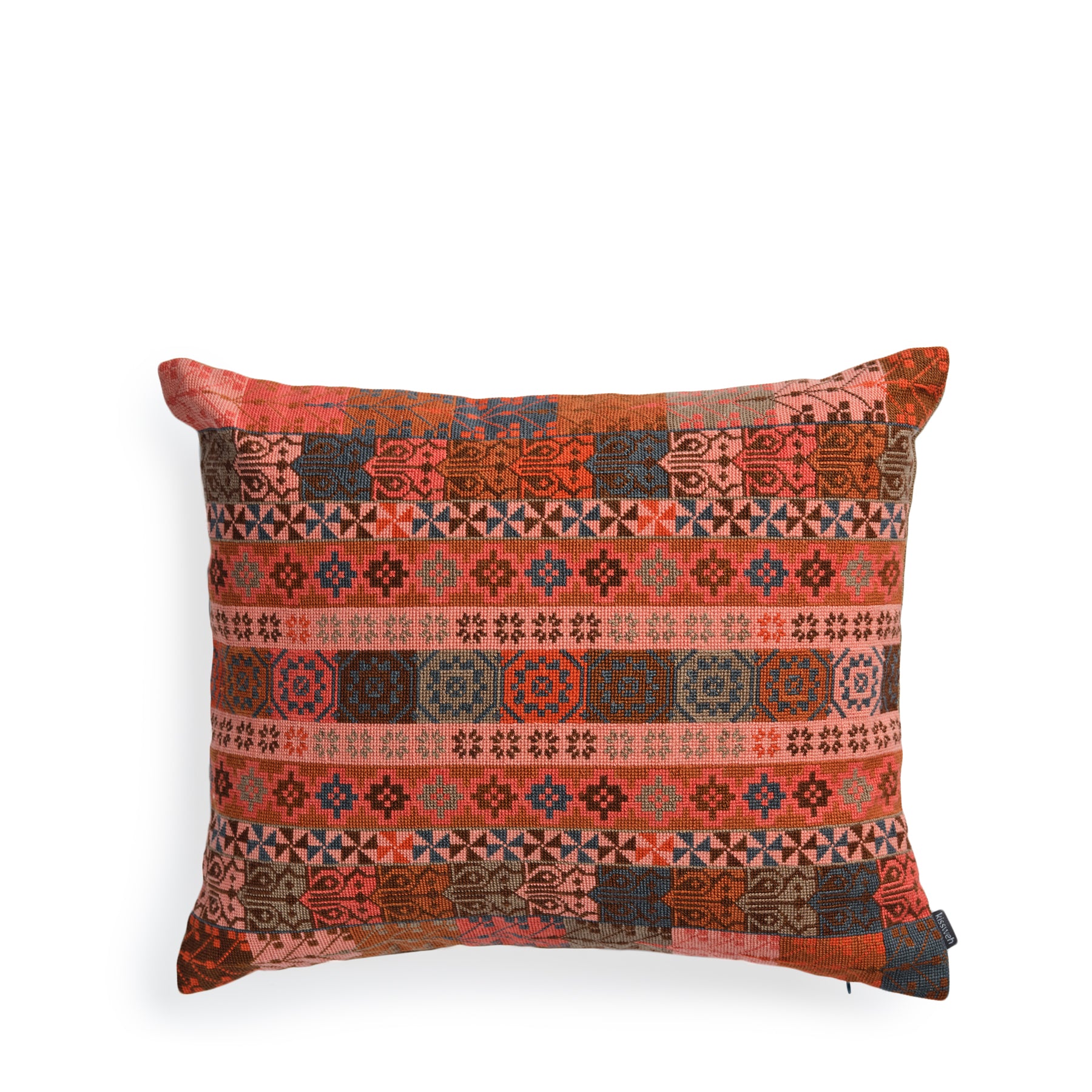 Malak Pillow in Burnt Orange Zoom Image 1