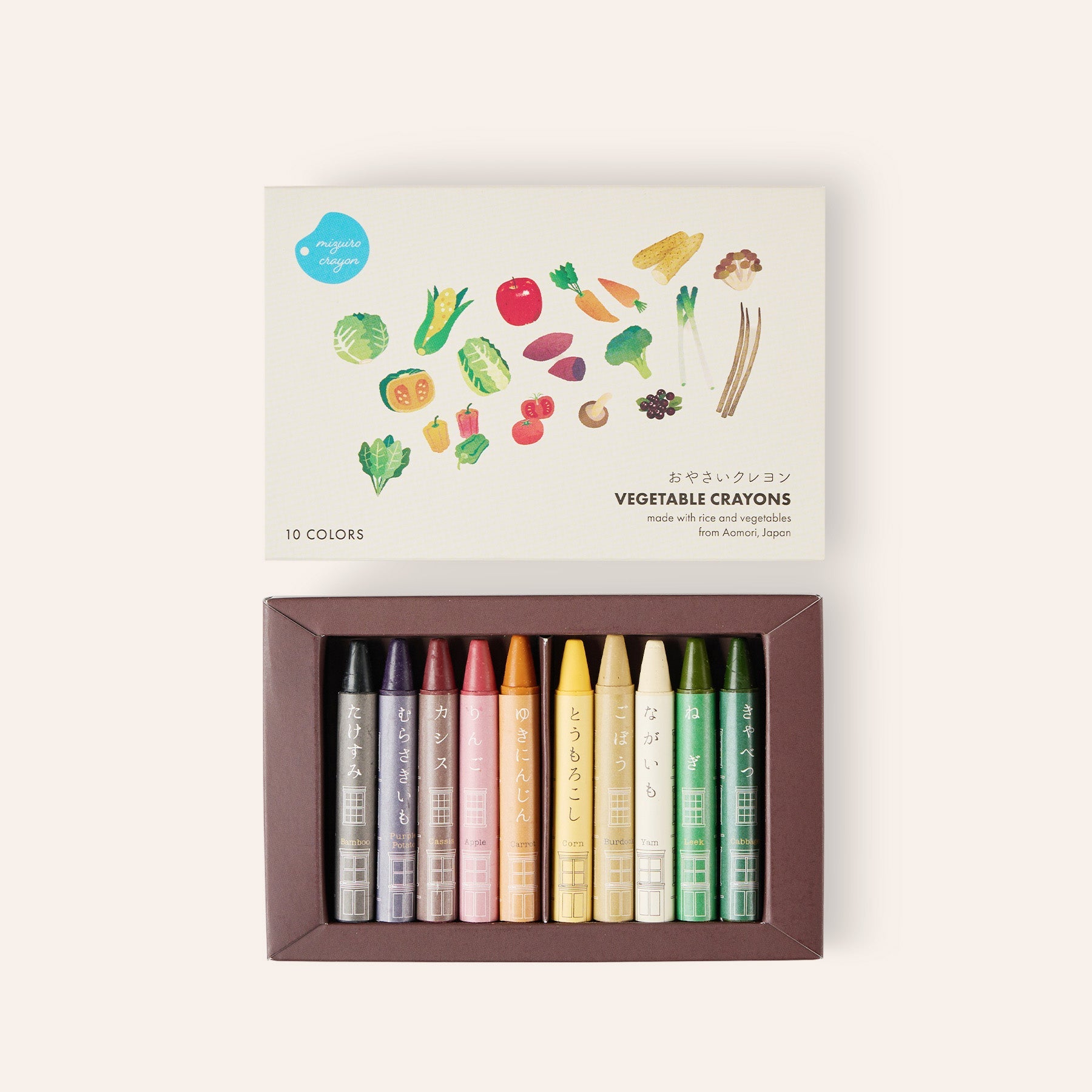 Vegetable Crayons