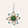 Star Ornament in Gold/Silver/Green/Blue