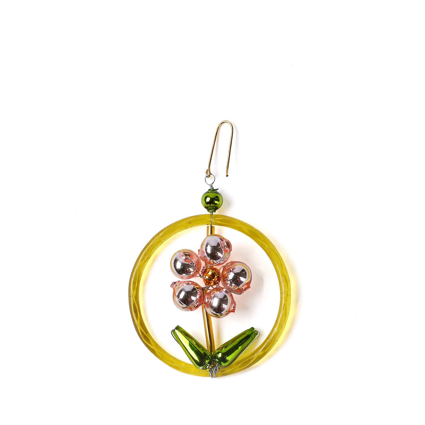 Flower Ornament in Pink Zoom Image 1