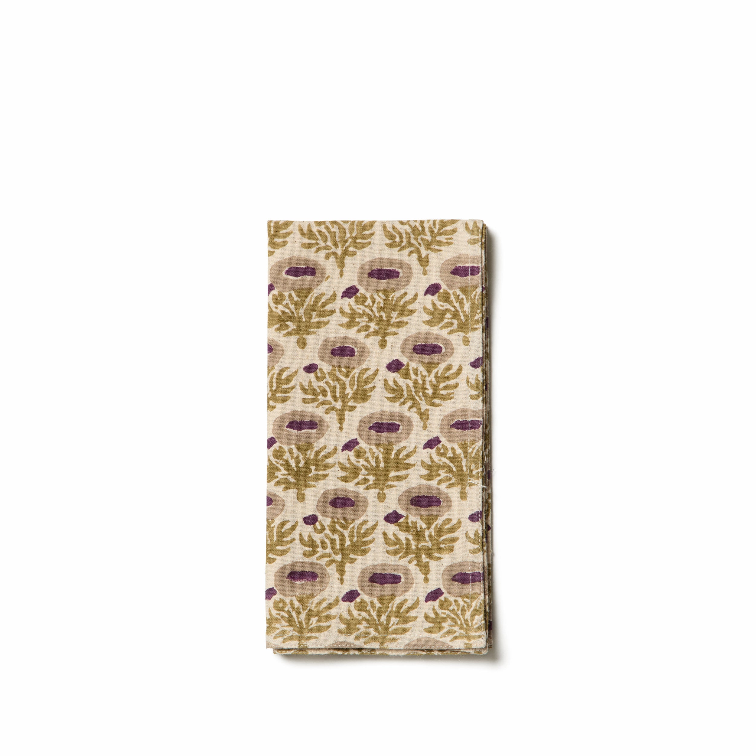 Rumi Napkins in Plum Zoom Image 1