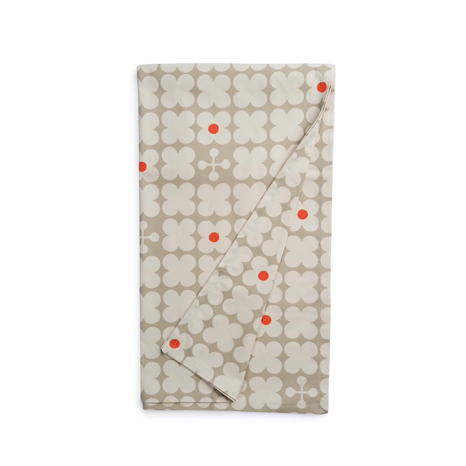 Scandi Candy Tablecloth in Sand Zoom Image 1