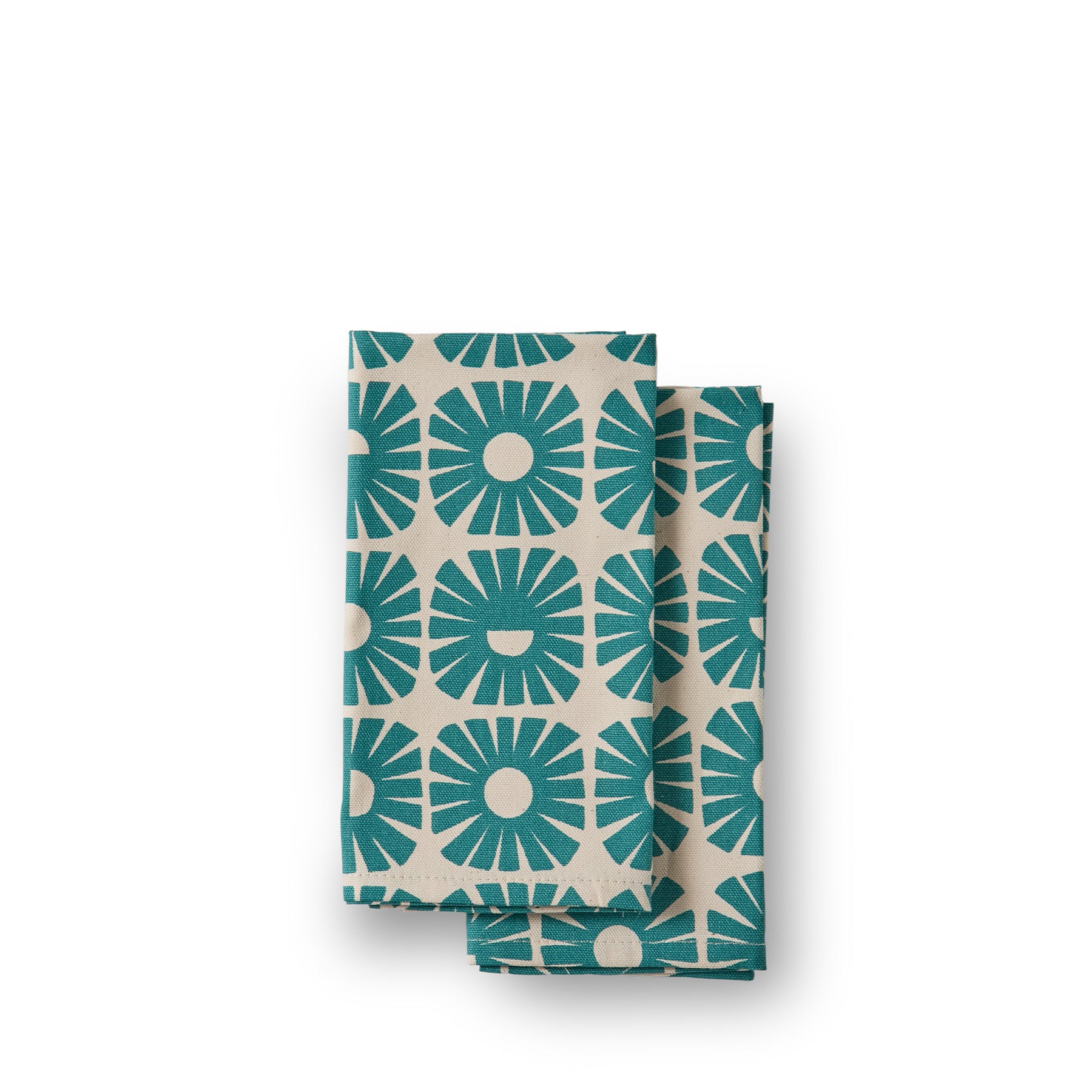 Sunshine Napkin in Teal (Set of 2) Zoom Image 1