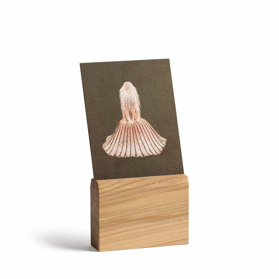 Tall Wood Card Holder Image 1